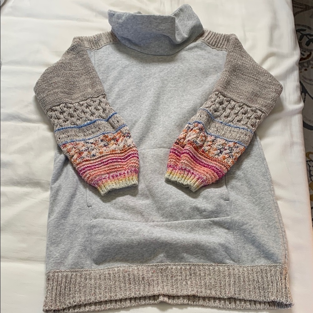 Women’s cowl neck sweater dress